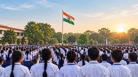 Over 4,200 participants gather at Model School to honour ‘Vande Mataram’ and India’s freedom struggle | Representational Image
