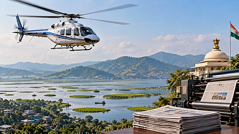 The Cabinet approved engaging Pawan Hans Ltd to restore services, but the statement did not specify a resumption date | Representational image