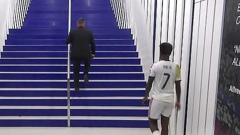 Vinícius faces boos at the Bernabeu as his scoring drought continues in Real Madrid's win over Leipzig | X