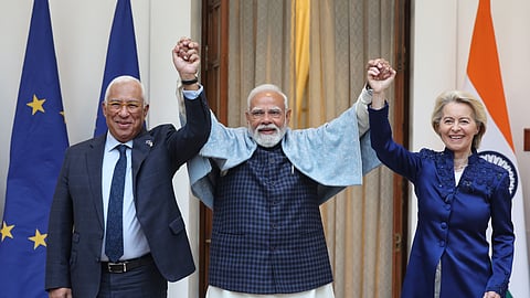 Commerce Secretary Rajesh Agrawal expected in Brussels to resolve procedural issues, with trade pact likely to become operational in early 2027