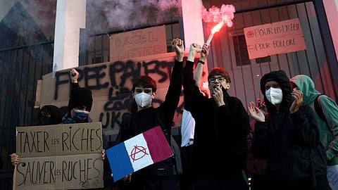 France deploys 70,000 officers while Italy reinforces security with additional soldiers as unrest grips major cities for another weekend
