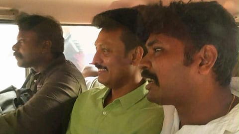 Former Tamil Nadu minister Anbil Mahesh held in a ₹100 crore private schools corruption case | X