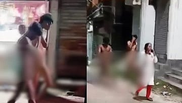 Kolkata man and his father allegedly assaulted and paraded naked by a woman's family | X