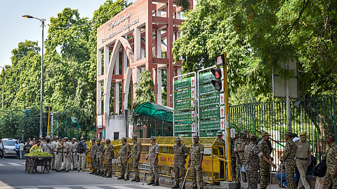 University alleges outsiders locked Political Science department, defaced walls and assaulted staff as agitation over students' union elections continues