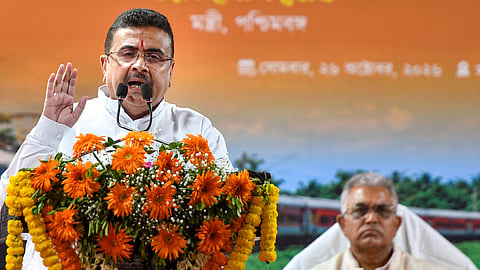 During his first Uttar Dinajpur visit as CM, he warned against cow slaughter and ordered action over alleged land grabbing