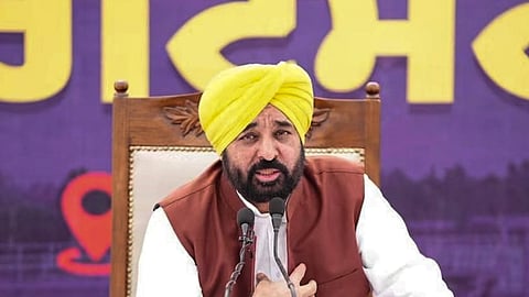Mann handed over Rs 51 lakh for village development and targeted Congress, Akali Dal and BJP leaders over their political ambitions