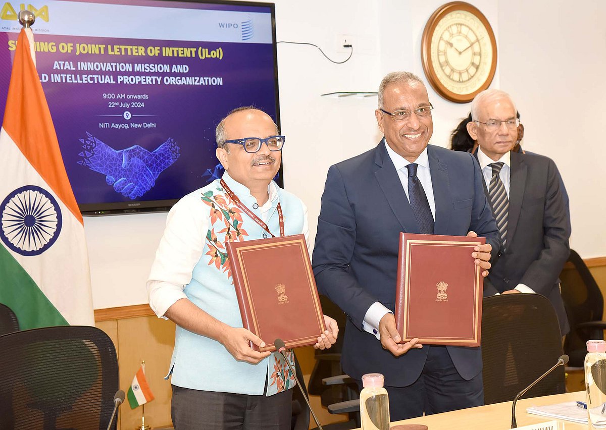 NITI Aayog's AIM and WIPO ink pact for joint innovation programs in ...