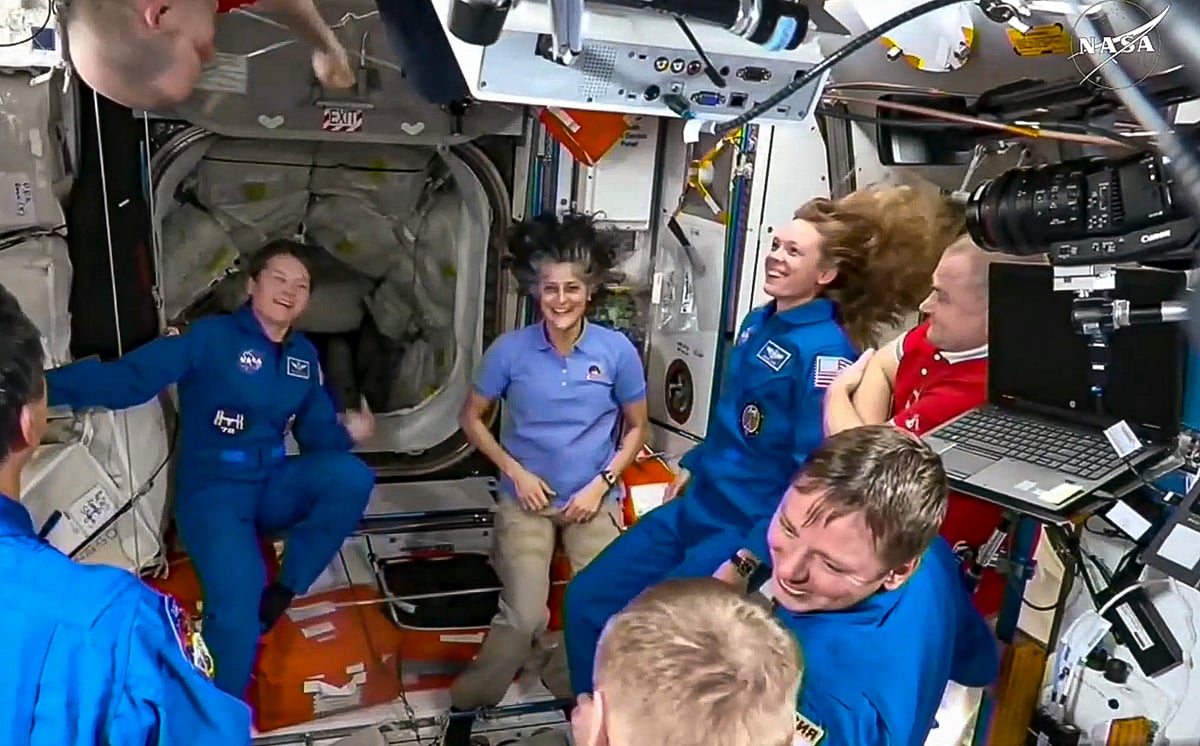 NASA's SpaceX Crew-10 successfully reaches ISS to bring home stranded ...
