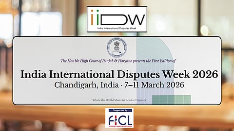 India International Disputes Week 2026
at Chandigarh, India