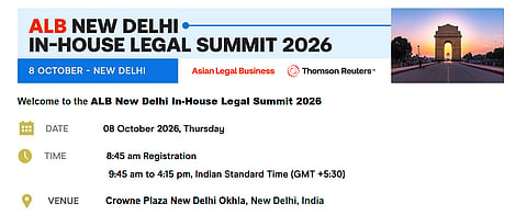 Asian Legal Business (ALB) New Delhi In-House Legal Summit 2026