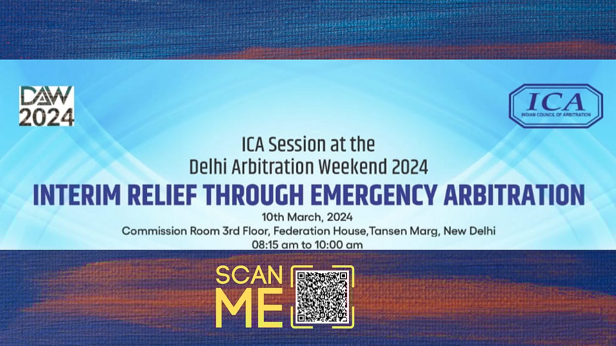 ICA Session at the DAW 2024 "Interim Relief Through Emergency Arbitration"