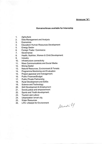 Internship Opportunity at NITI Aayog: Apply by December 10