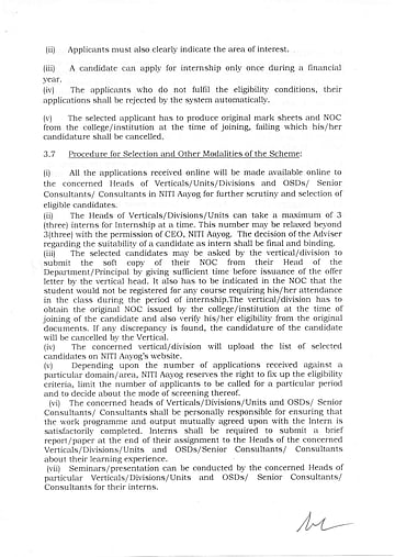 Internship Opportunity at NITI Aayog: Apply by December 10