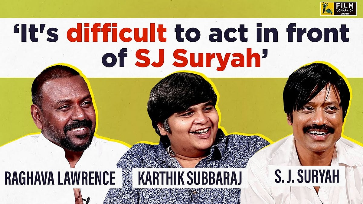 Karthik Subbaraj, SJ Suryah & Raghava Lawrence Interview with Ram ...