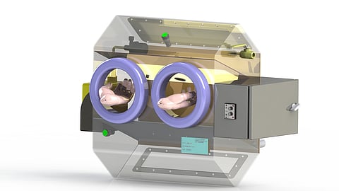 Touch-free smart hand washing unit