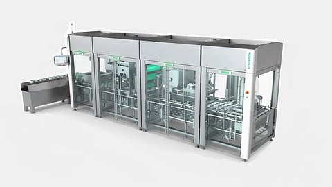 The modular concept of Syntegon’s new inline filling machine LFS allows individual configurations to meet the specific needs of dairy and food manufacturers.