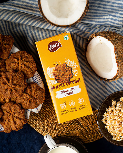Kivu brings handcrafted & sunbaked Rajgira Coconut Cookies for Ganesh Chaturthi