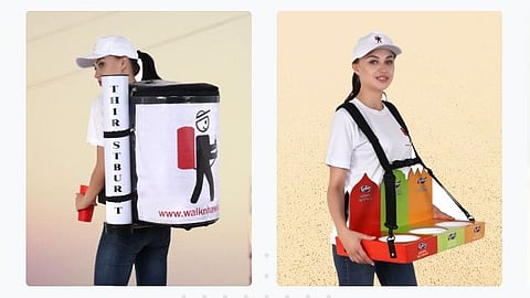 "Walknhawk" a brand specializing in mobile vending & sampling by Mishti Enterprises 
