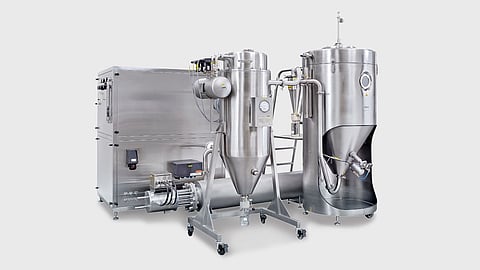 GEA presented the MOBILE MINOR MM 100 at POWTECH 2023, complementing GEA's spray rocker portfolio. 