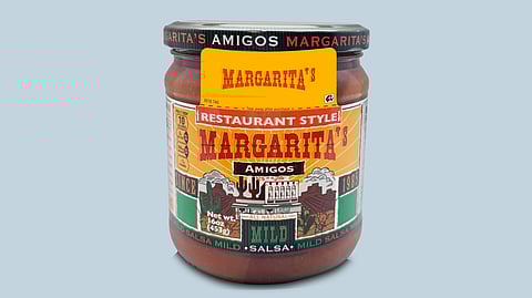 Pictured is a concept RFID-enabled food packaging label.