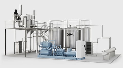 The new GEA Dairy Evaporator eZero reduces energy consumption and CO₂ emissions for producing whole/skim milk powder, infant food formula, whey powder. 