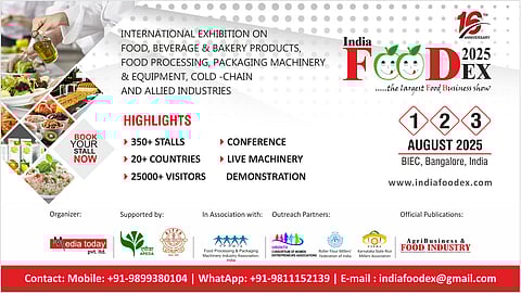 India Foodex - 1 to 3 August 2025 at BIEC, Bangalore