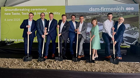 dsm-firmenich breaks ground on new flavors & functional blends facility in Parma, Italy