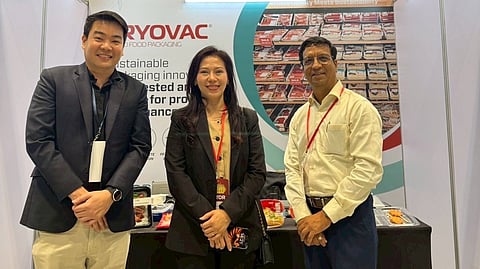 (L to R) - Pasan Puttawiriya, Sales Manager Food Thailand; 
Khun Thidarat, Chief Procurement Officer, CP Foods; Surendra Soni, Executive Director South Asia - Food