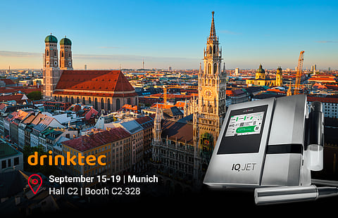 Ready for tomorrow. Coding & marking on any material. - drinktec 2025