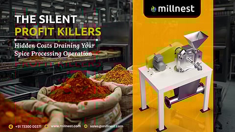 The silent profit killers: Hidden costs draining your spice processing operation 