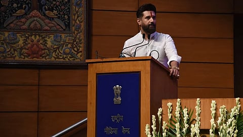 Shri Chirag Paswan addressing media at Press Meet - World Food India 2025