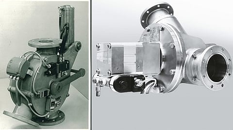 Historical and new diverter valves for bulk material handling.