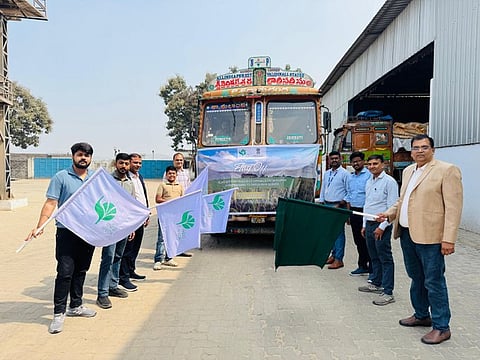 India flags off fortified rice export to Papua New Guinea