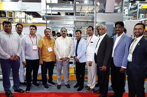 Minister Ponnam Prabhakar and Tummala Nageswara Rao inaugurated the 17th Poultry India Expo 2025 