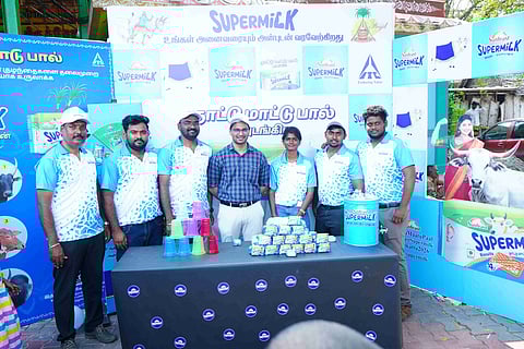 Sunfeast Supermilk takes Naatu Maatu Paal to the heart of Jallikattu