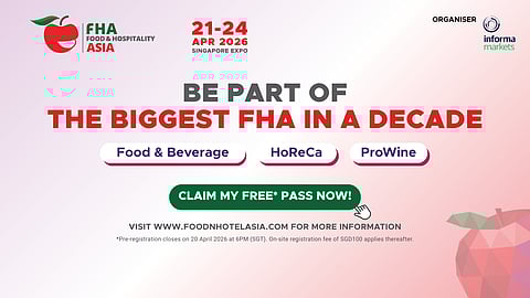 Food & Hospitality Asia (FHA) - 21 to 24 April 2026 at Singapore EXPO  