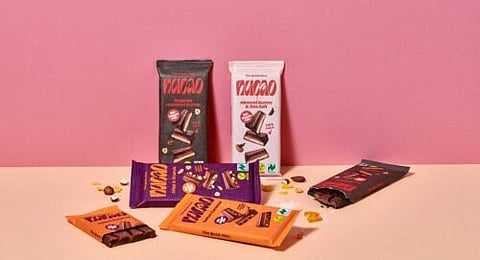 Well-protected: Chocolate in barrier paper from Koehler Paper.
