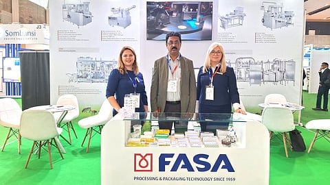 L to R - Eivile Rugieniute, Marketing Manager at FASA; Easwaramoorthy M, Chief Executive Officer at Process Engineering Solutions; Jolanta Petkeviciene, Deputy CEO – Head of Sales and Marketing at FASA