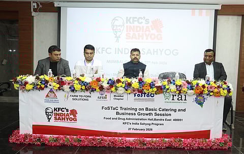 KFC’s India Sahyog Program empowers Food Business Operators in Mumbai