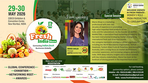 Fresh India Show 2026 to spotlight women’s transformative role in horticulture value chains