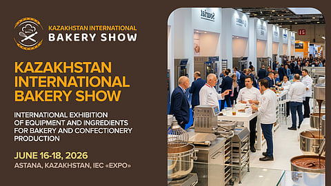 Kazakhstan International Bakery Show - 16 to 18 June 2026 at the IEC EXPO in Astana 