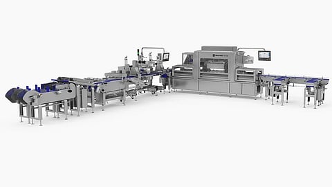 AI-supported traysealer line for the highest level of flexibility
