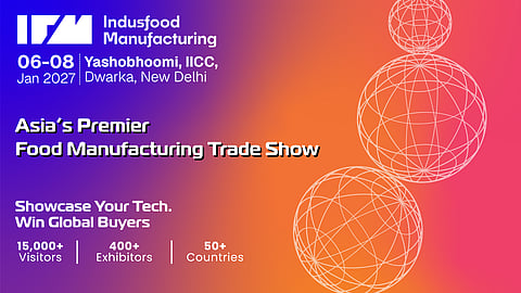 Indusfood Manufacturing 2027 (6th edition) - 6 to 8 January, New Delhi