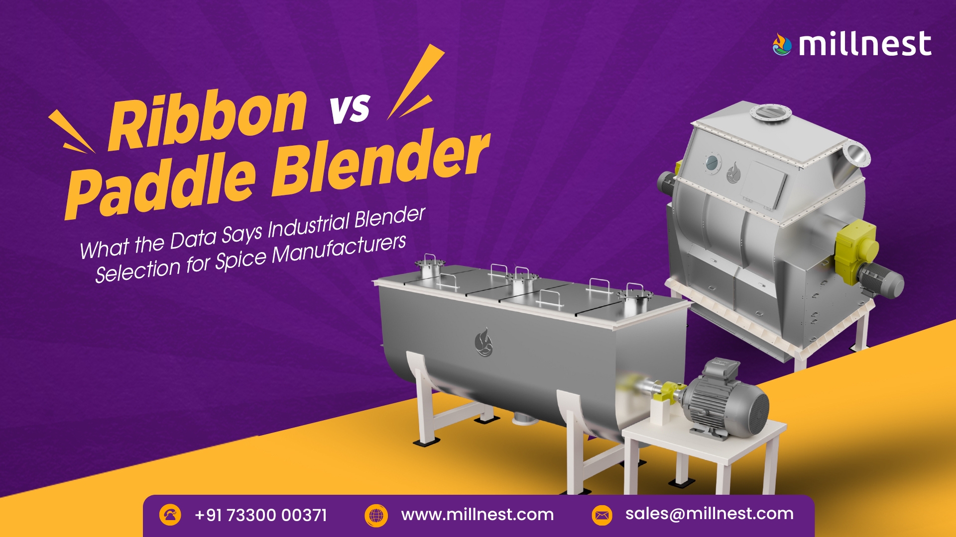 Industrial Blender Selection for Spice Manufacturers: Ribbon vs Paddle — What the Data Says