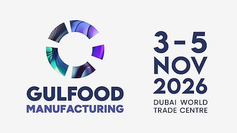 Gulfood Manufacturing - 3 to 5 November 2026 at Dubai World Trade Centre