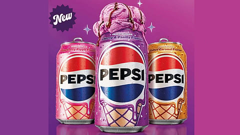Pepsi launches nostalgic ice cream-inspired trio