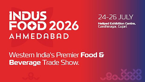 Indusfood Ahmedabad - 24 to 26 July 2026 at Helipad Exhibition Centre, Gandhinagar, Gujarat