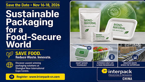 Packaging innovation takes centre stage in the fight against food waste at interpack China 2026