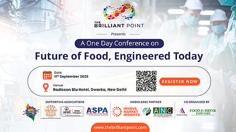 Future of Food, Engineered Today - 11 September 2026 at Radisson Blu Hotel, Dwarka, New Delhi