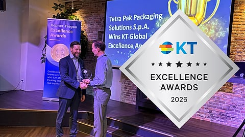Tetra Pak recognised with fifth consecutive Kepner-Tregoe Excellence Award for service operations